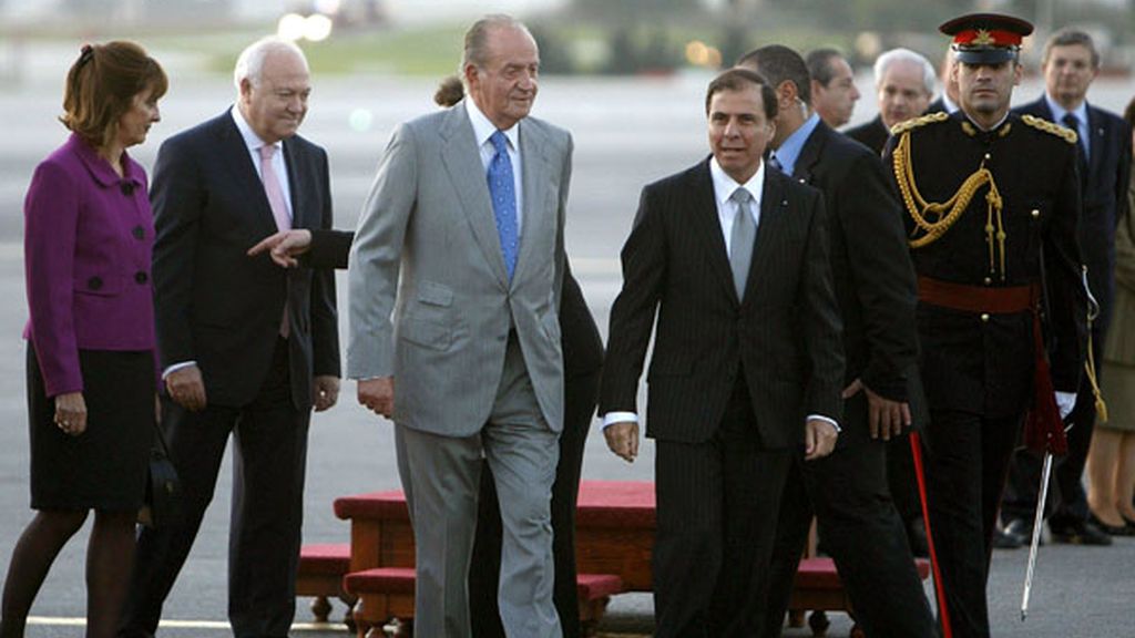 El Rey visita Malta