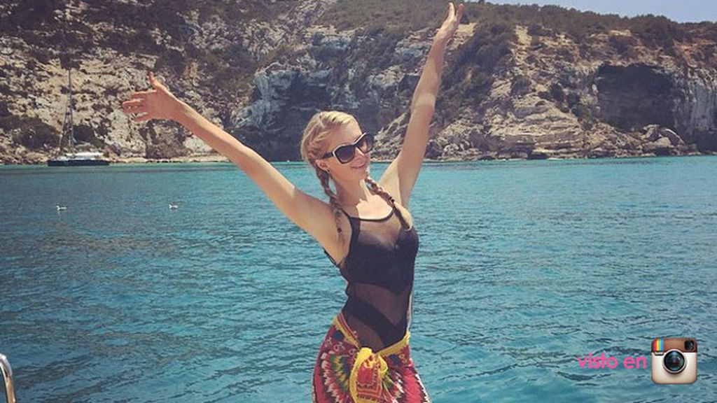 Paris Hilton, encantada de haber pisado Ibiza, una vez más