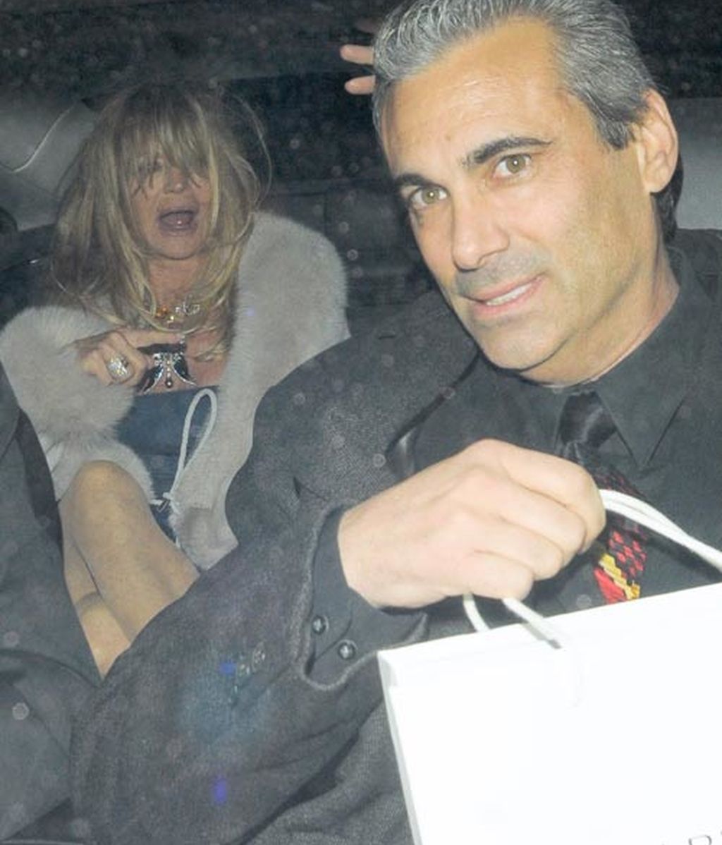Goldie Hawn: Esta noche hay una... cena benéfica, vayamos todos a la cena benéfica