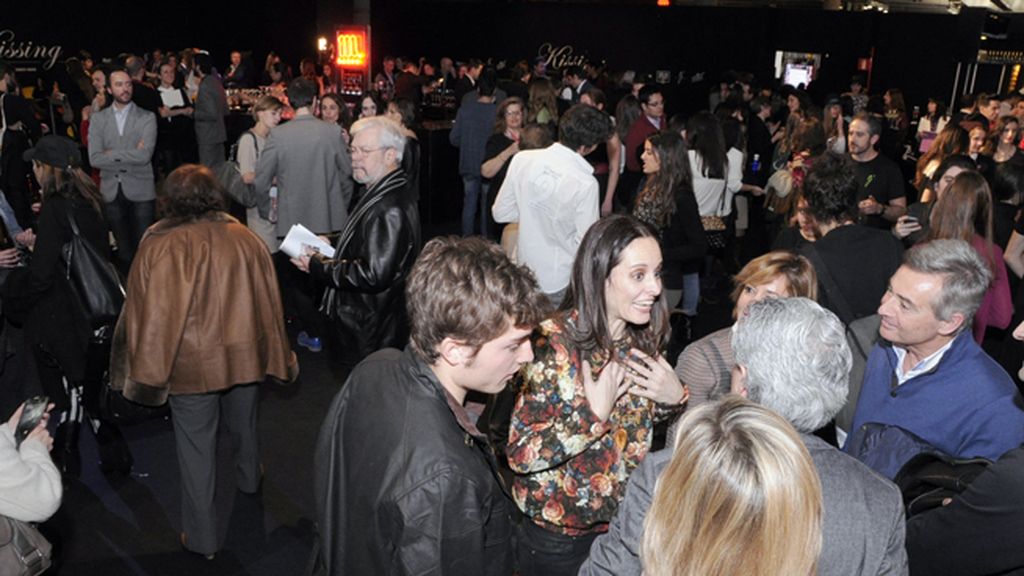 El kissing room, punto de encuentro imprescindible durante toda la fashion week