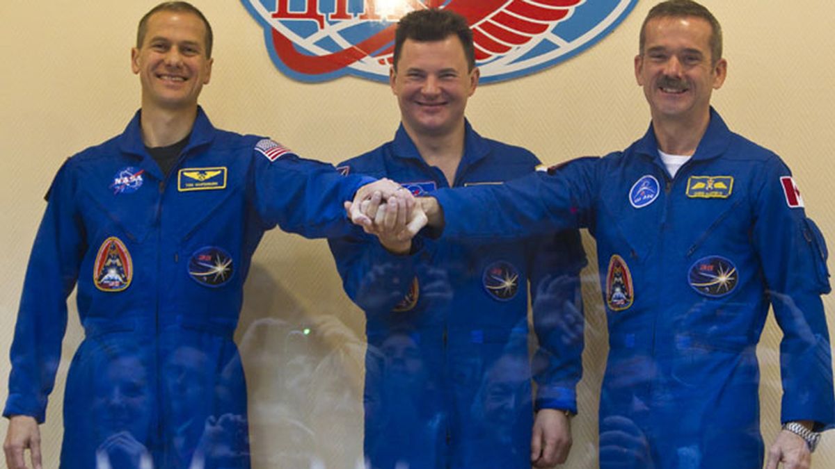 Los astronautas de la Estación Espacial Internacional