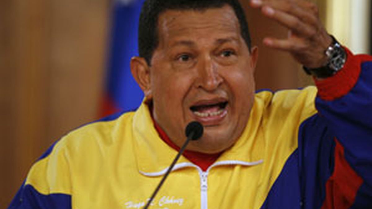 El presidente de Venezuela Hugo Chavez FOTO: GTRES