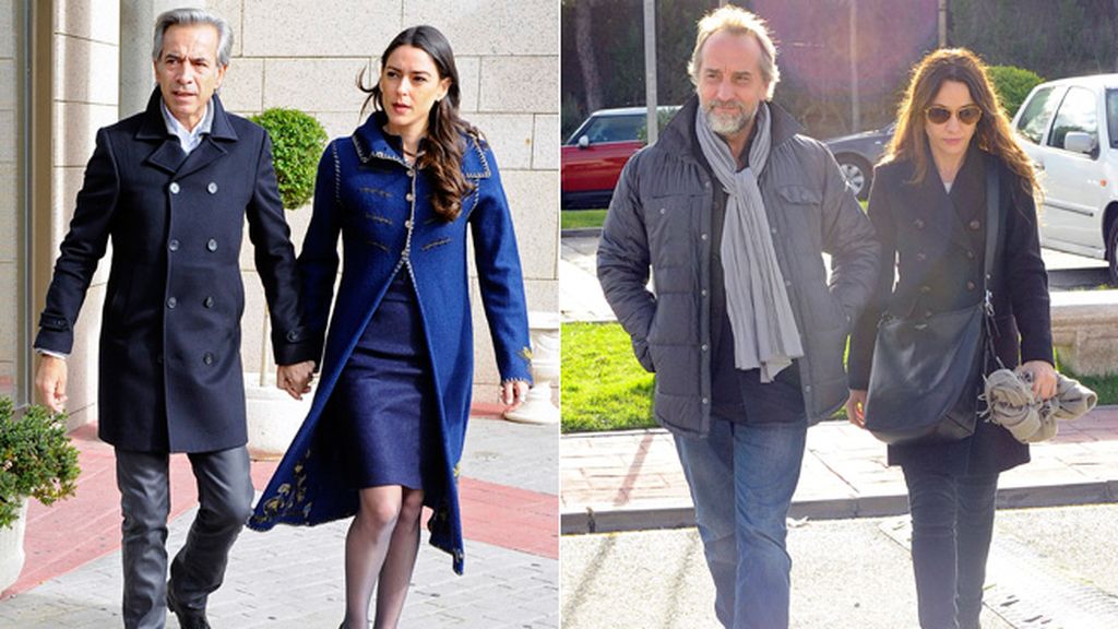 Imanol Arias acudió con su pareja, al igual que Natalia Verbeke