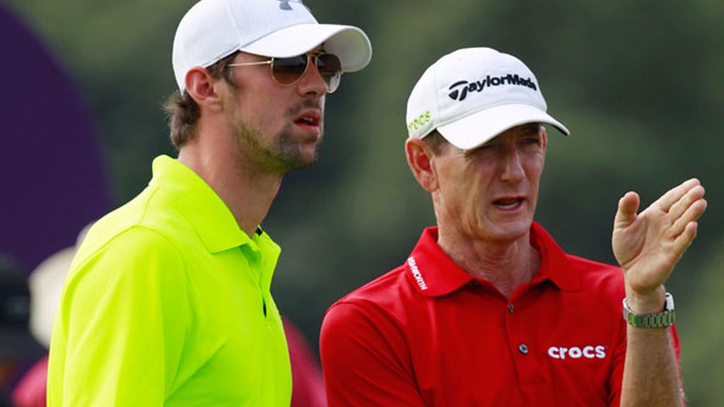 Michael Phelps, aprendiendo de los mejores