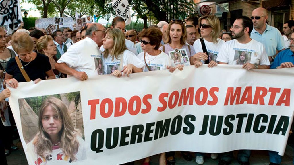 Manifestación por Marta del Castillo
