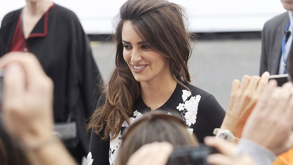 Penélope Cruz llega por fin a San Sebastián
