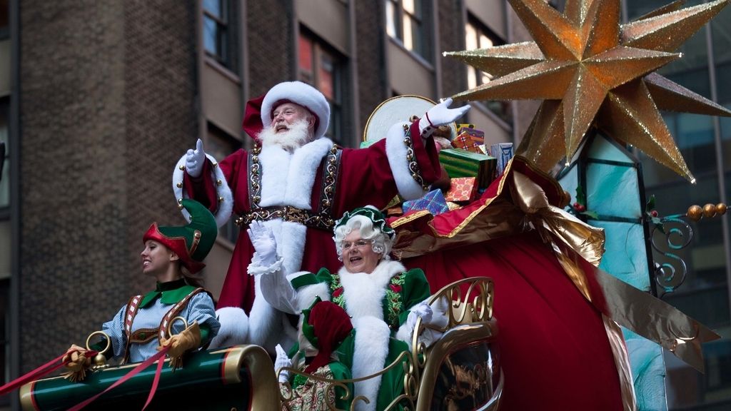 Papá Noel en Manhattan, Nueva York