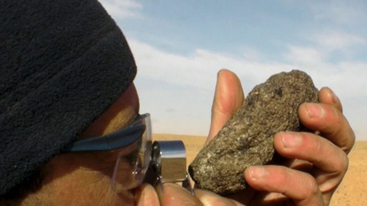 Un meteorito hallado por dos españoles revela nueva informaciones sobre Marte