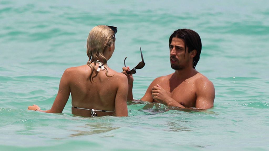 Khedira enamoradísimo