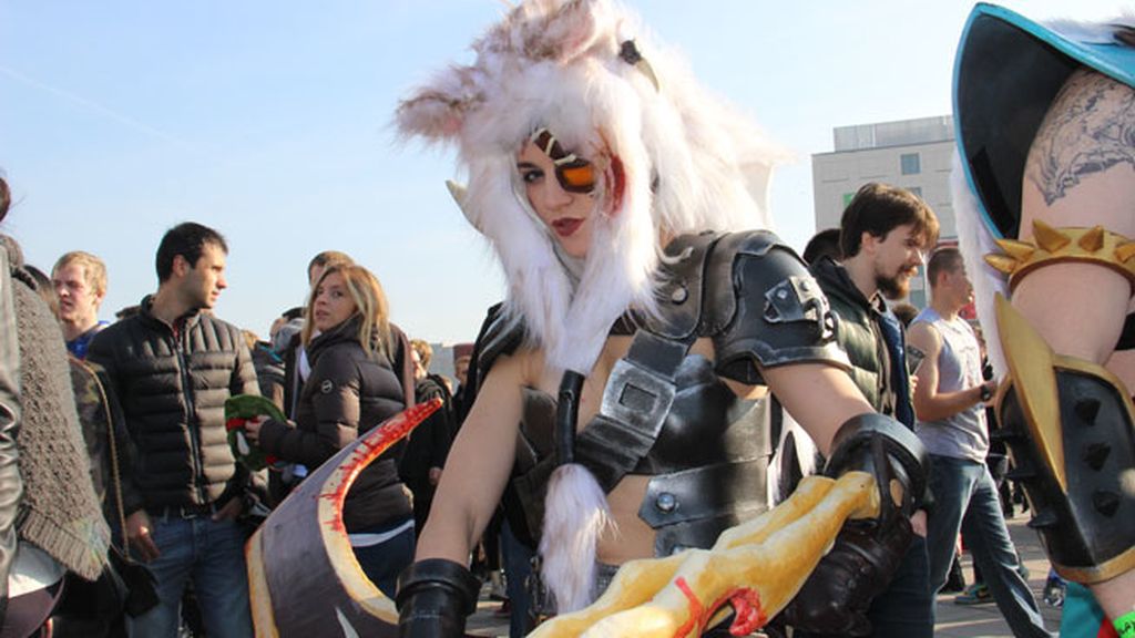 Durante las finales del campeonato del mundo