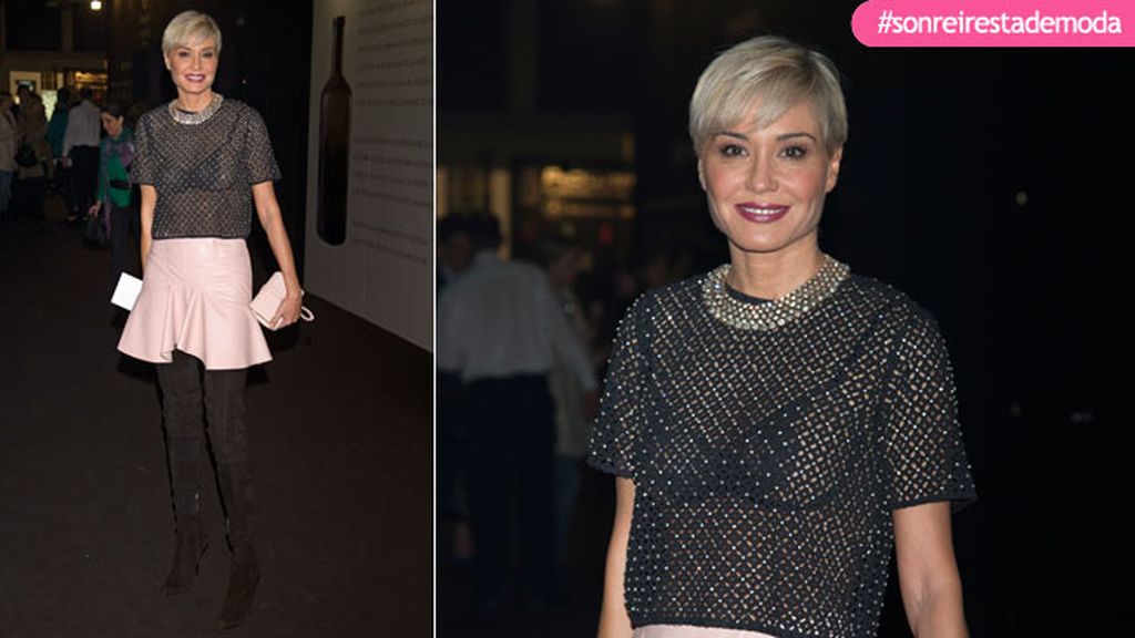 Juncal Rivero, en el desfile de Aristocrazy