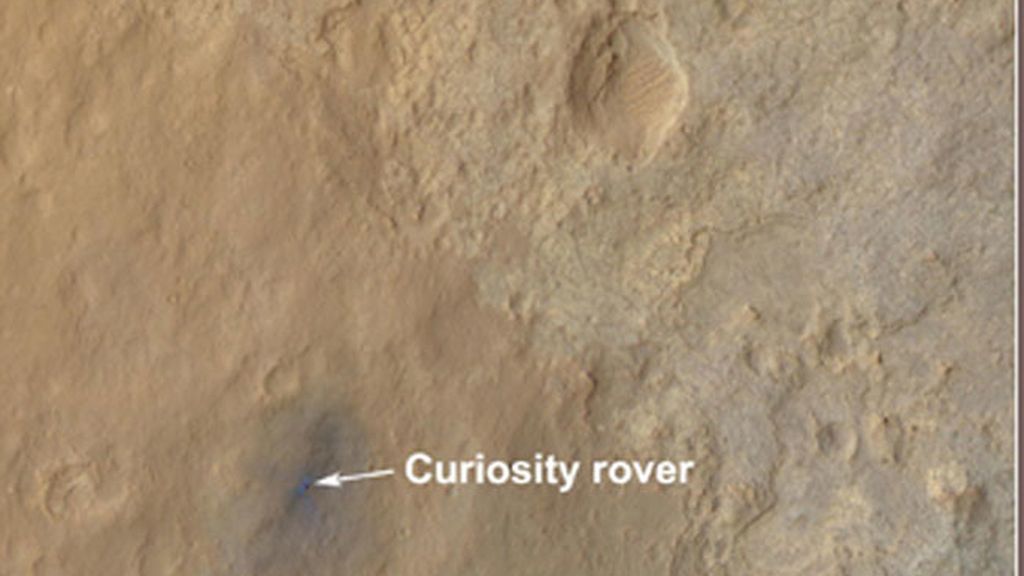Nuevas imágenes desde el Curiosity