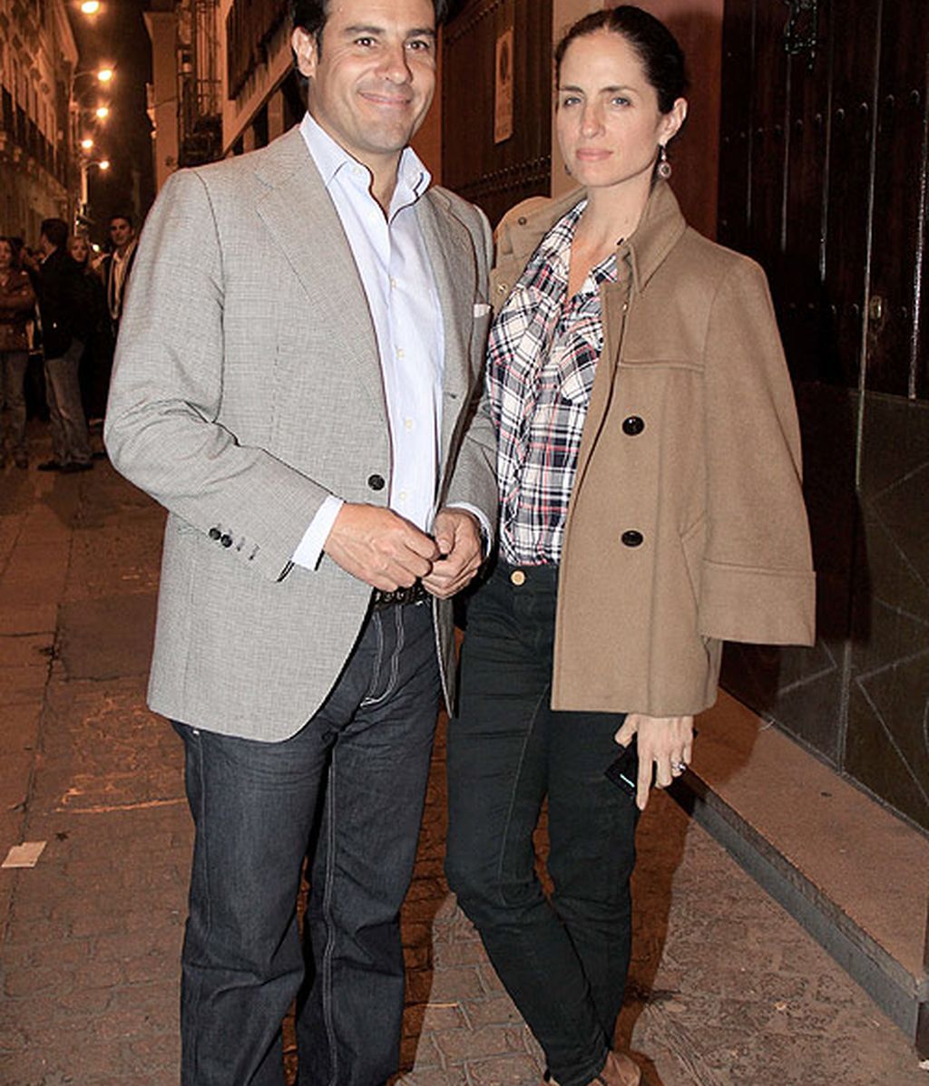 Fran y Lourdes, todo sonrisas