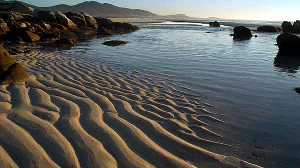 Carnota, Coruña. Uno de los arenales más largos de España, con 7 kiómetros