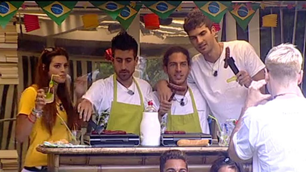 Fiesta brasileña en la casa de Guadalix