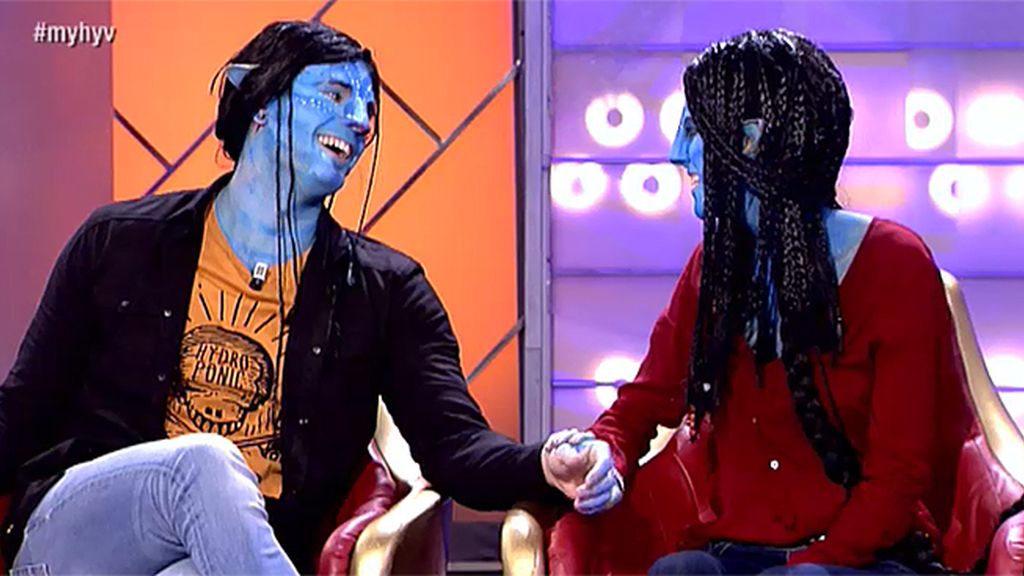 La llegada de Avatarina a ‘Mujeres y hombres’, foto a foto