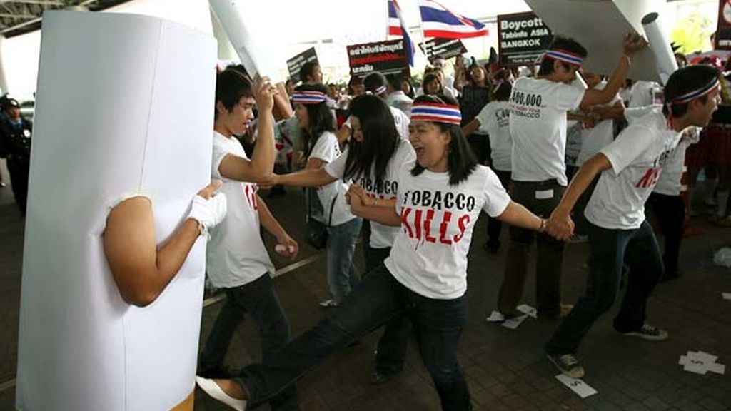 Manifestación antitabaco