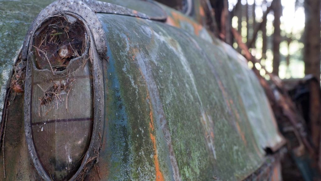 Cementerio de coches de la II Guerra Mundial