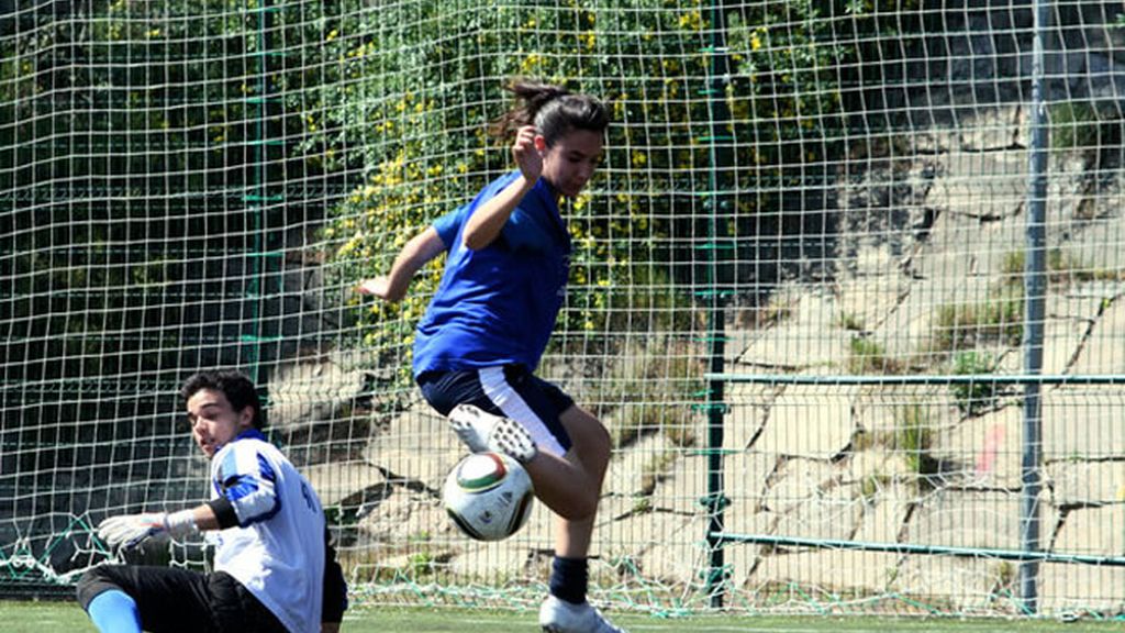 Una de las pocas chicas