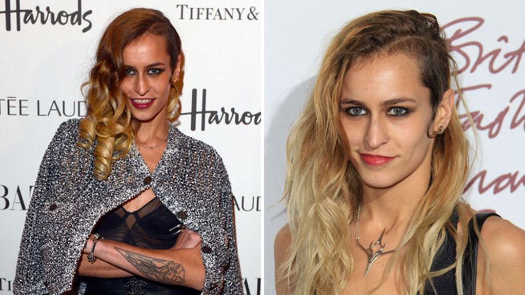 La modelo Alice Dellal, es una de las pioneras en atreverse con el 'side shave'