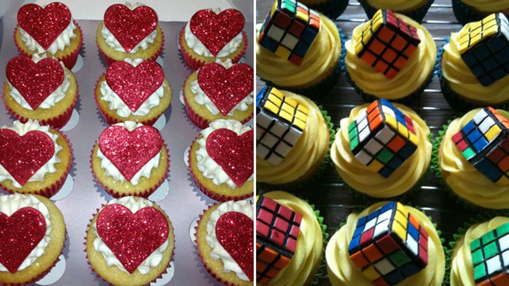 Algunas de las más increíbles tartas y cupcakes
