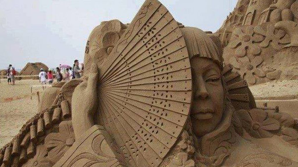 Arte sobre la arena