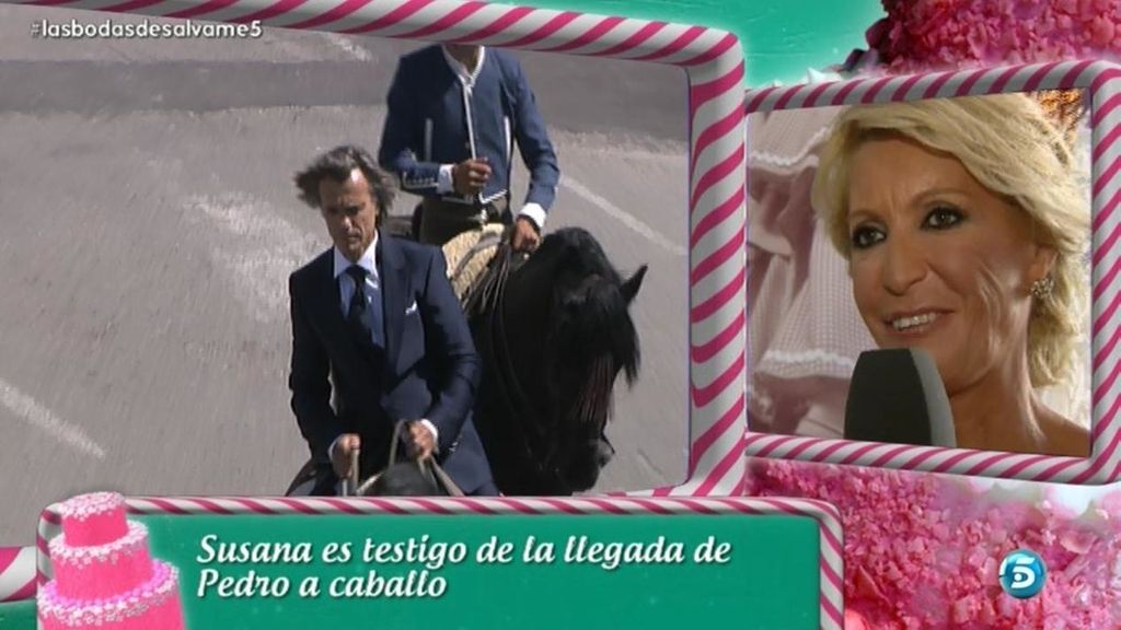 A lomos de un caballo sin despeinarse