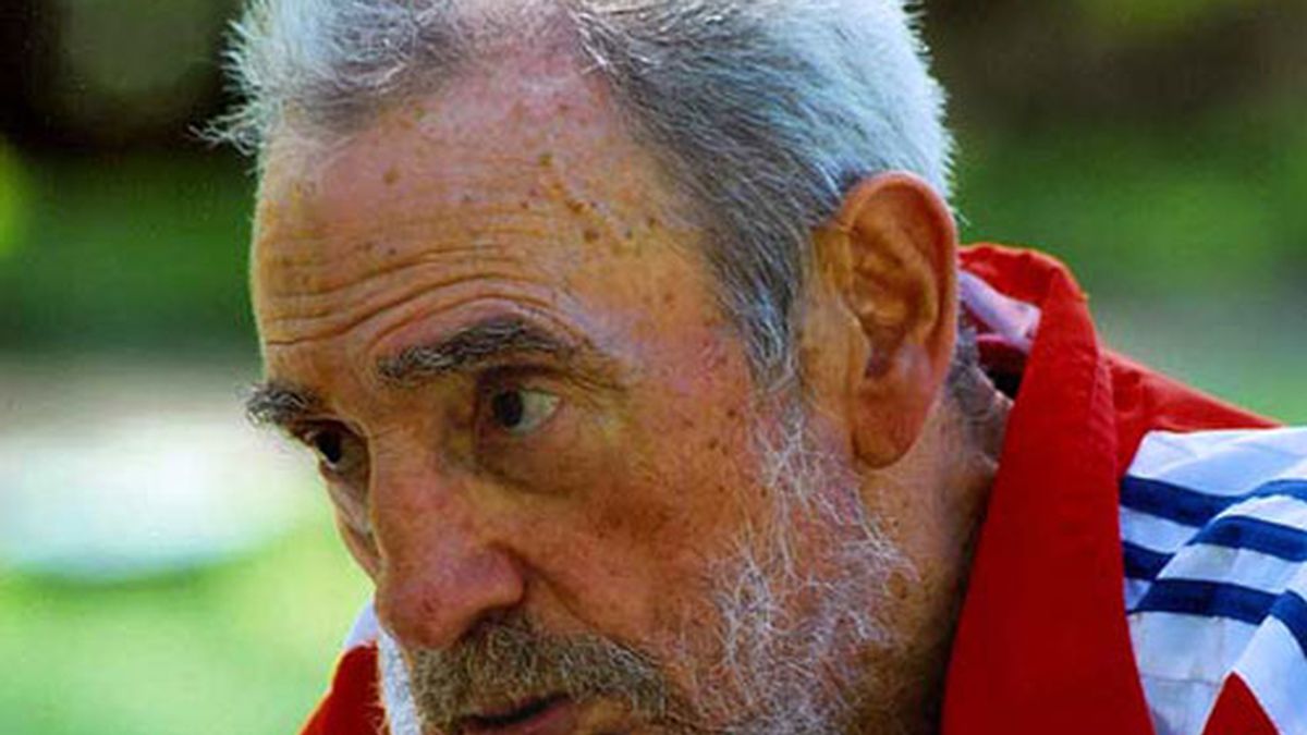 Fidel Castro, en una de sus últimas apariciones públicas, tras dejar el poder.