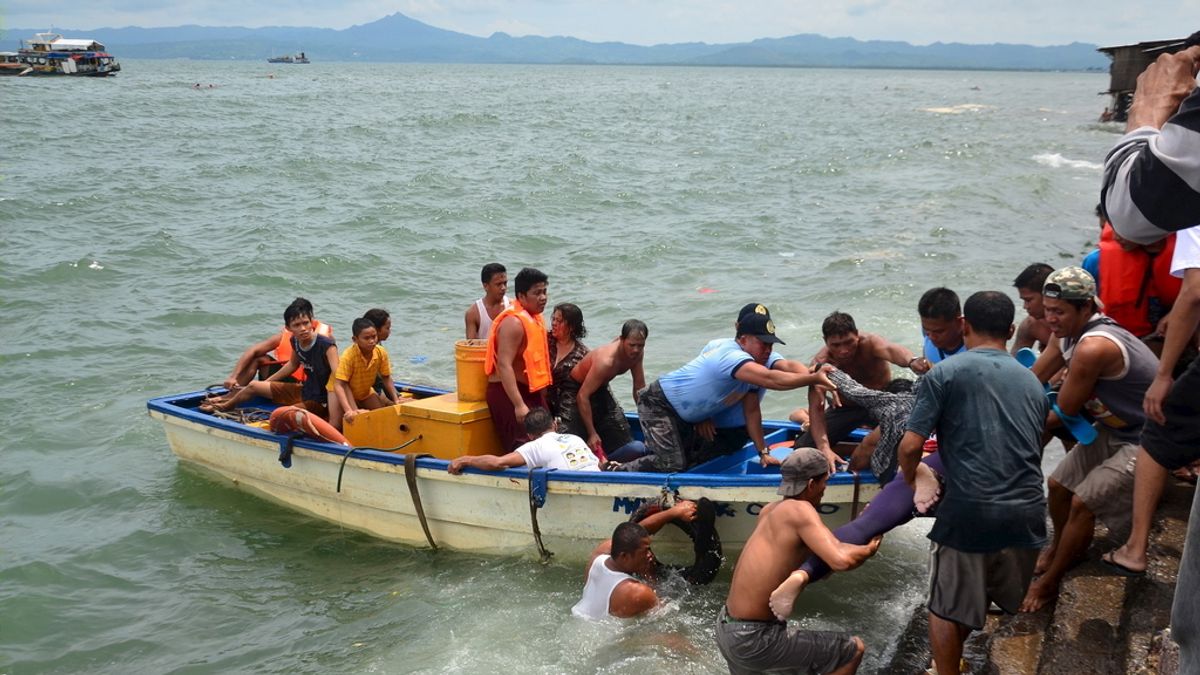 Naufragio de un ferry en Filipinas