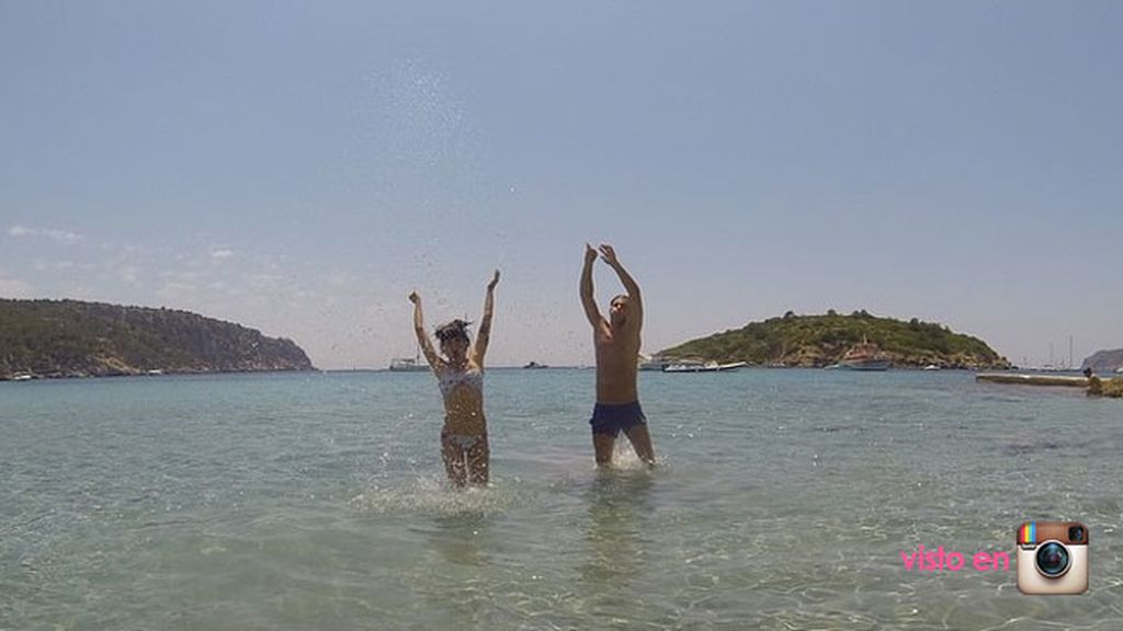 Angy y su novio disfrutan de unos días en Mallorca, la ciudad de ella