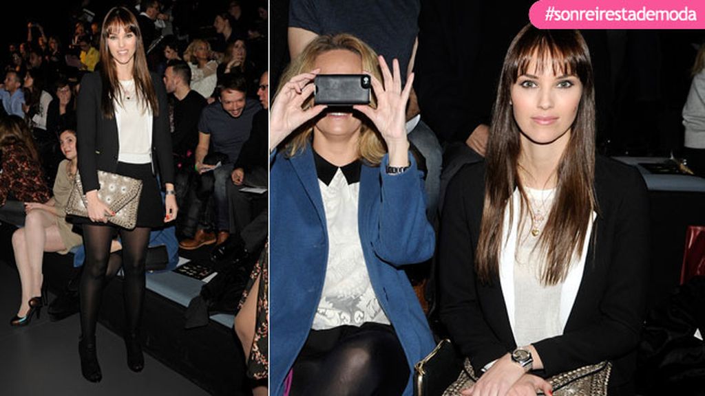 Helen Lindes en el desfile de Ailanto