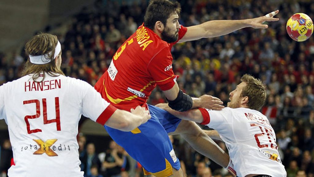 Final de balonmano España-Dinamarca