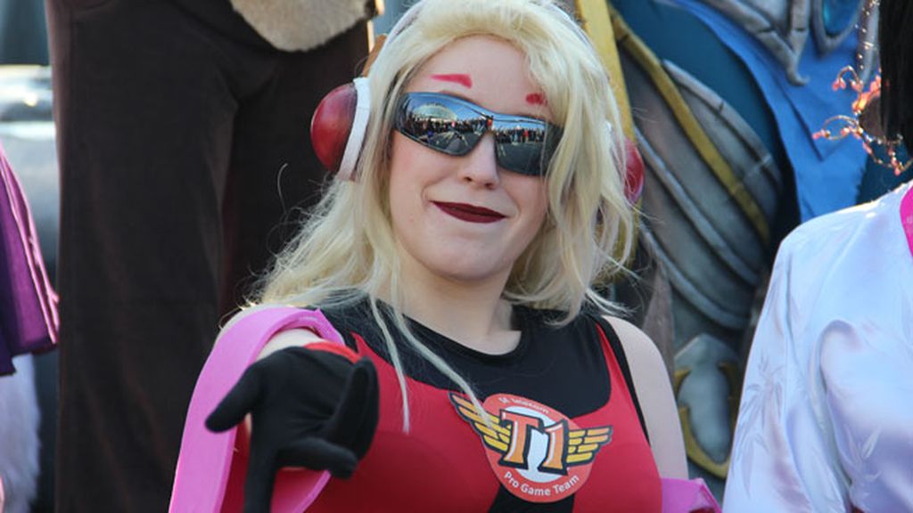 Durante las finales del campeonato del mundo