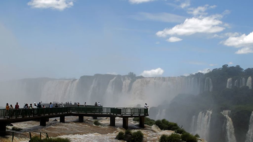 Las impresionante catarátas de Iguazú