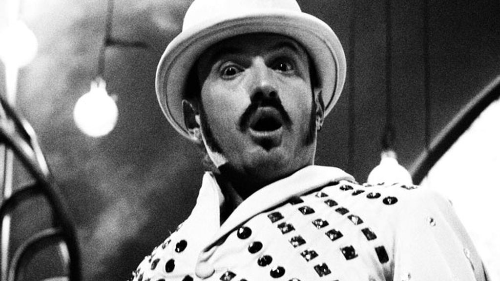 Con Álex O'Dogherty en su camerino