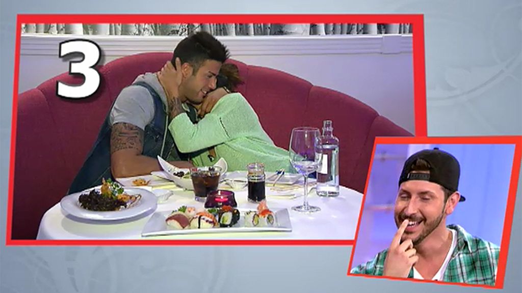 David no está cómodo en las citas con María
