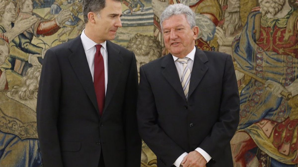 El Rey recibe a Pedro Quevedo Iturbe, de Nueva Canarias