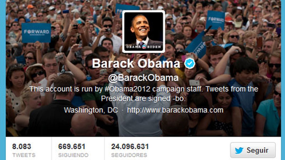 Barack Obama, cuenta obama Twitter