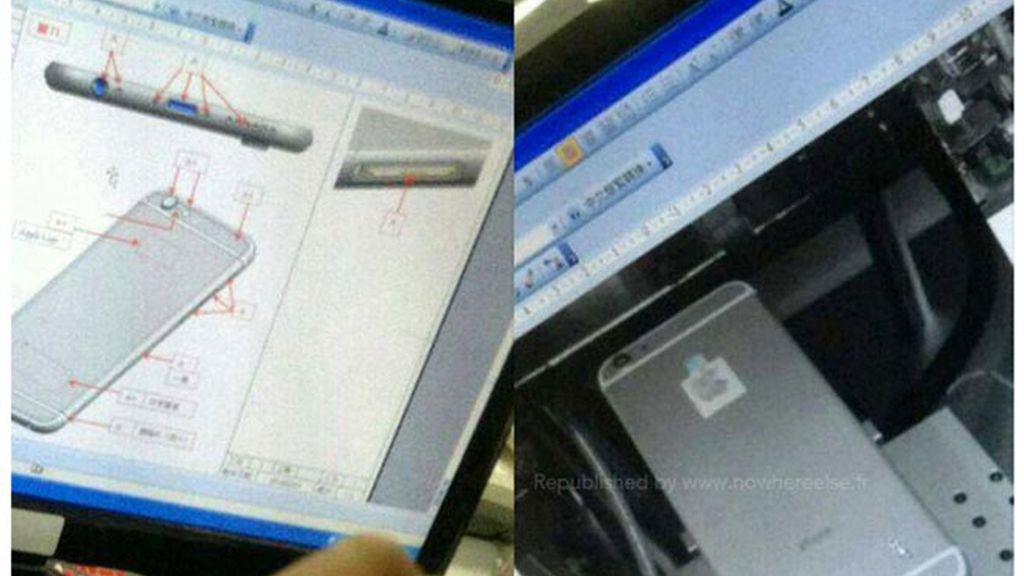 Filtran nuevas imágenes del iPhone 6