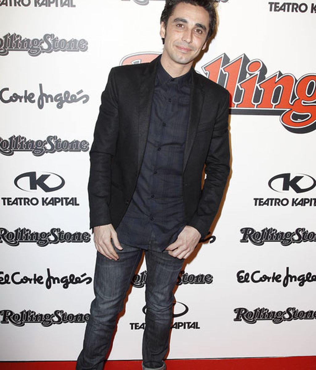 Canco Rodríguez llevó un look informal con vaqueros