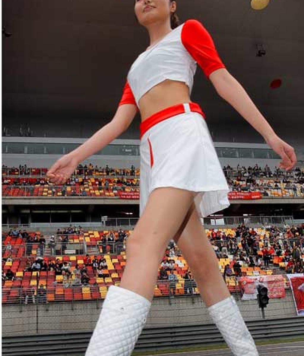 Azafatas en China