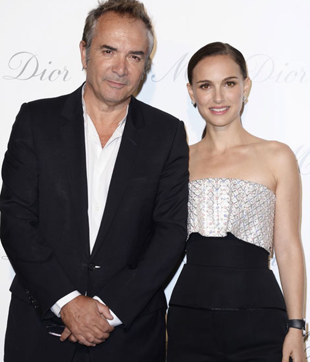 Natalie Portman junto a Claude Martinez