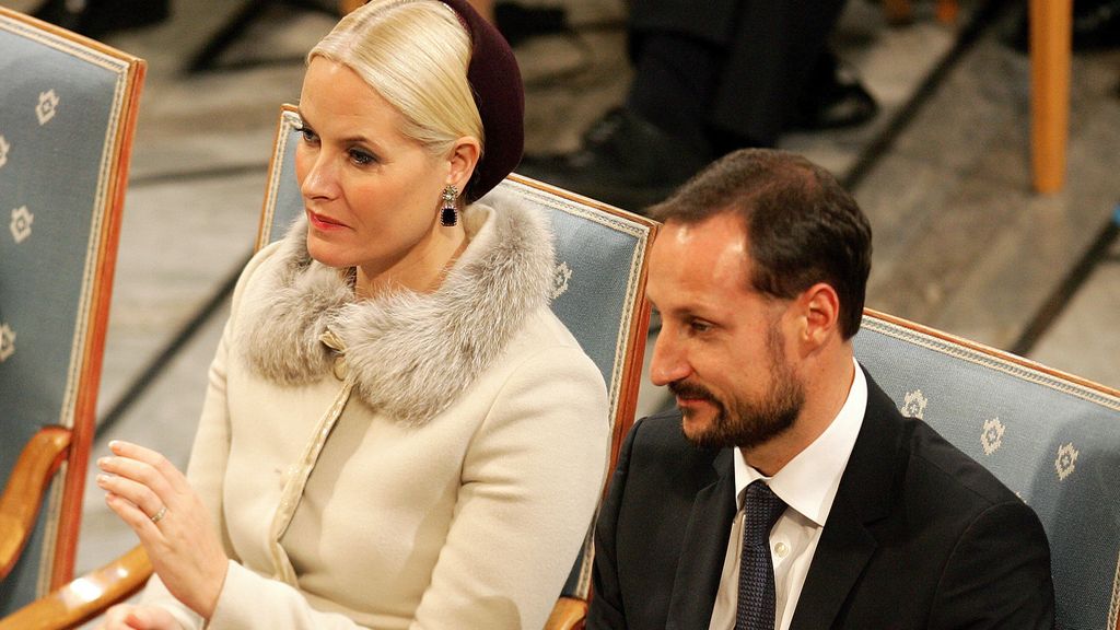Príncipes de Noruega: Hakoon y Mette Marit