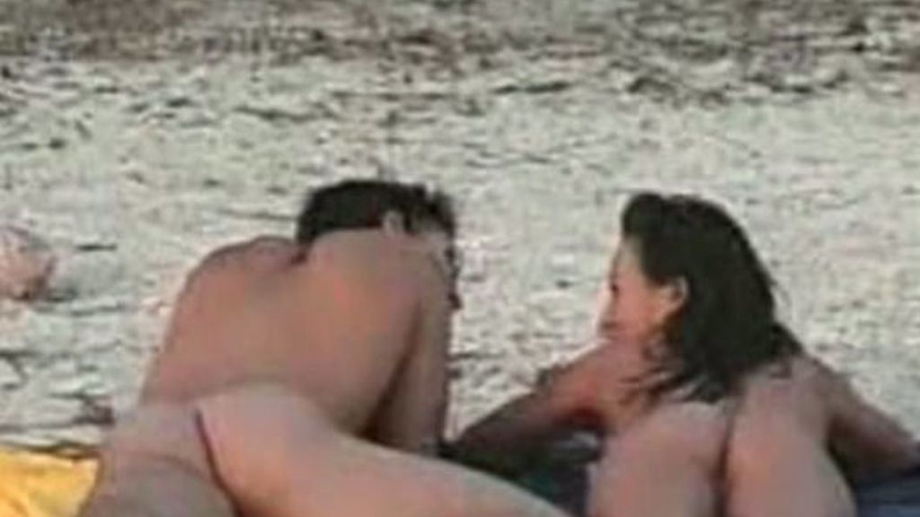 Calentón en la playa