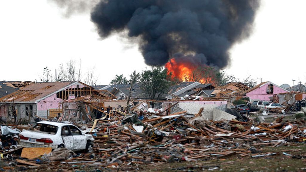 Oklahoma, arrasada por varios tornados
