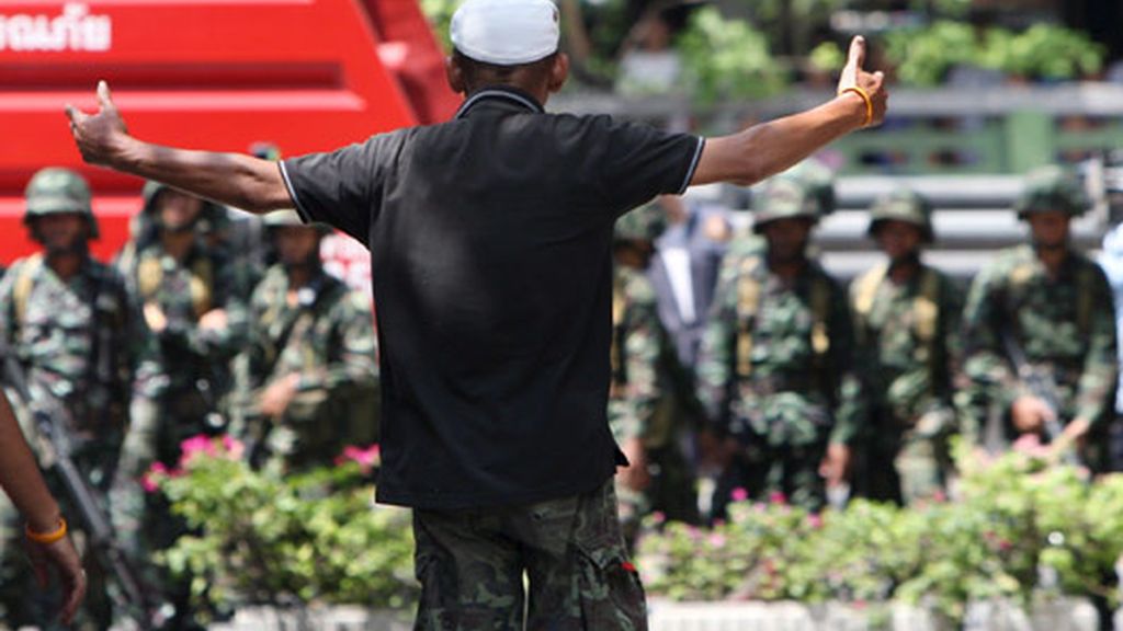 Enfrentamientos en Bangkok