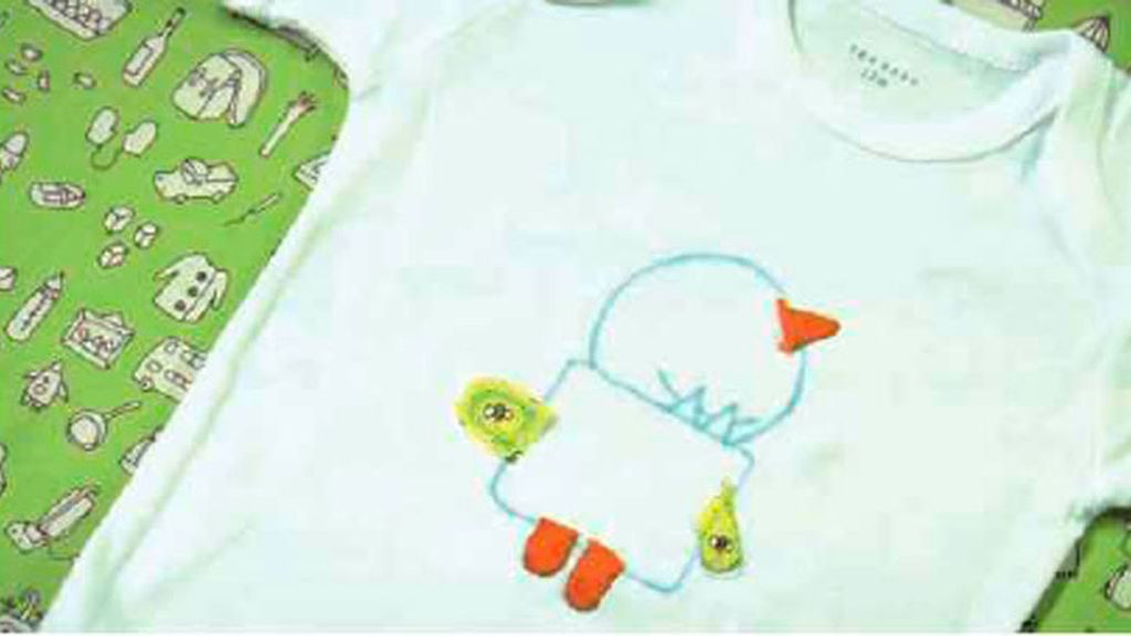 Tricotosas 17: Aplicación patchwork a body bebé