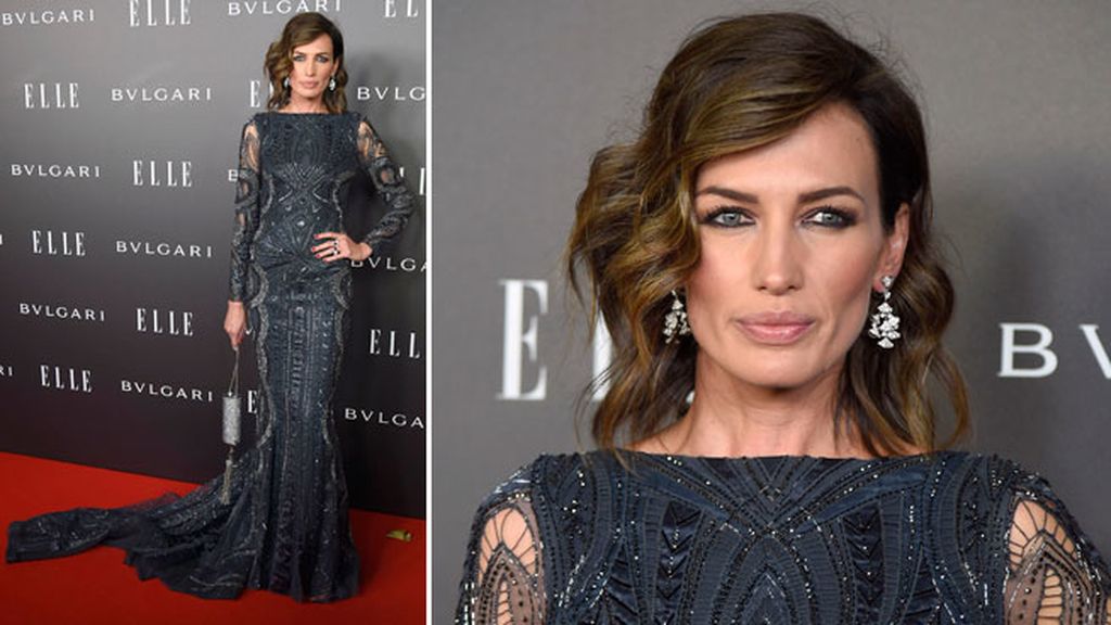 Nieves Álvarez vistió de Roberto Cavalli