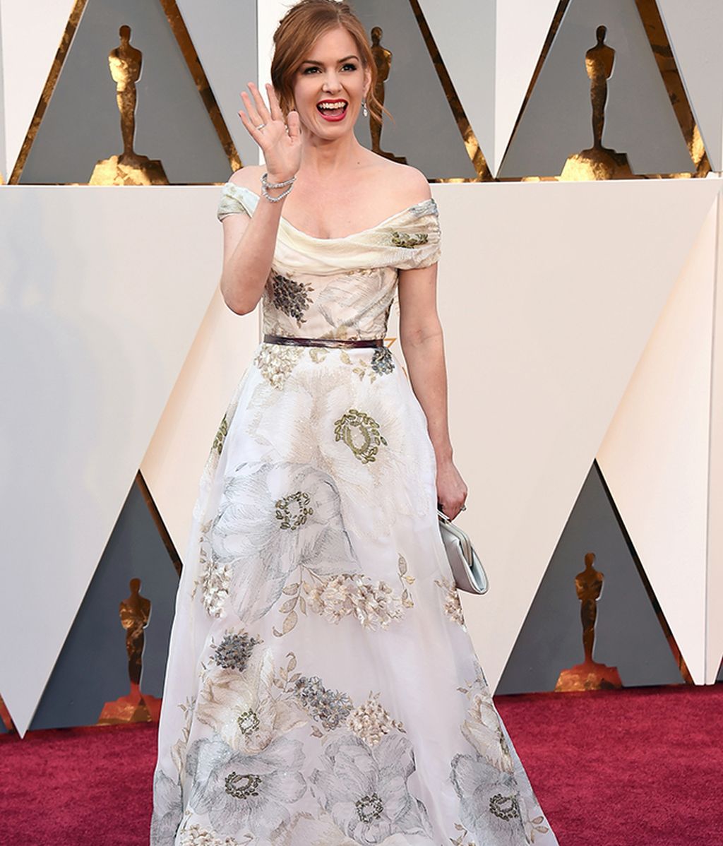 Isla Fisher vestida de Marchesa