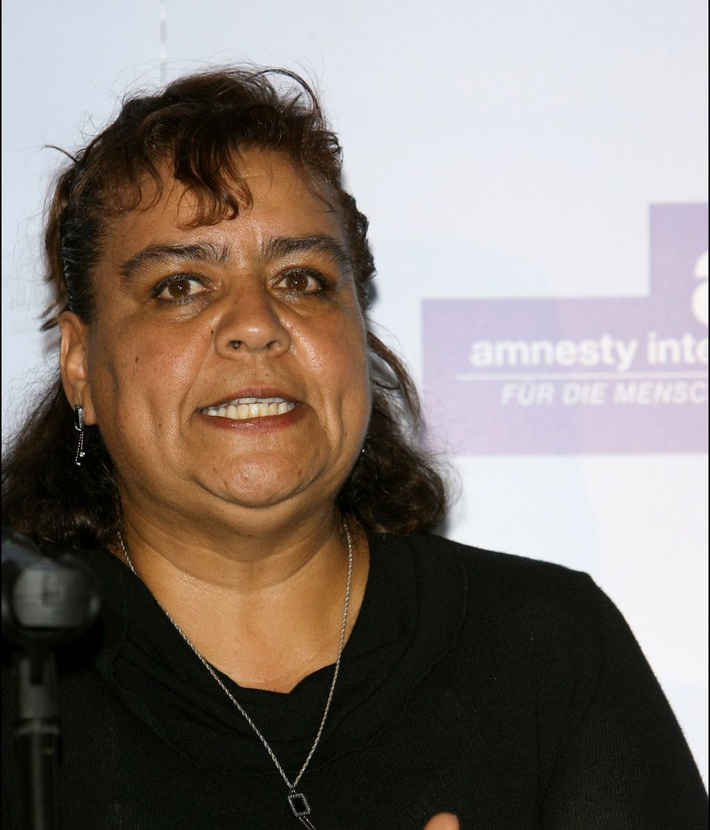 La activista mexicana Norma Andrade